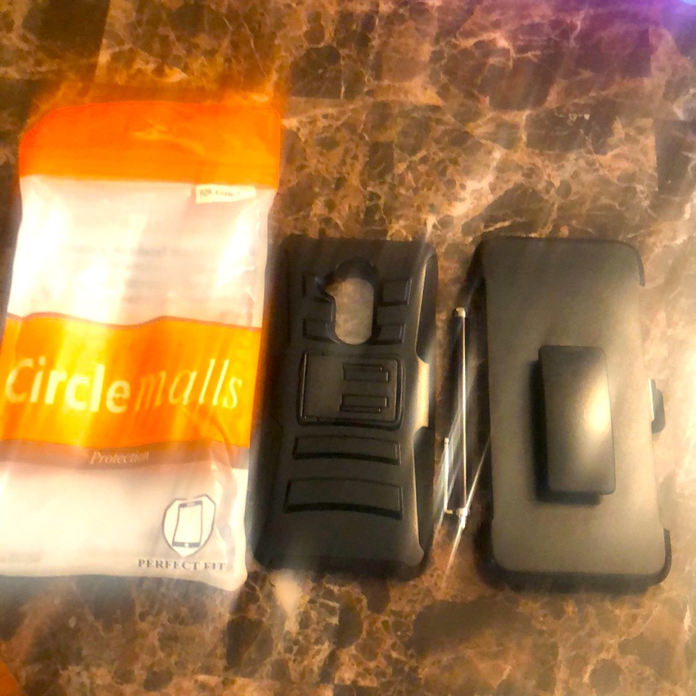 Alcatel 7 phone case with pen